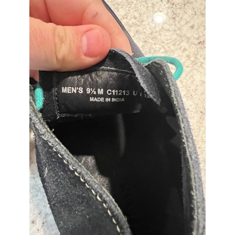 Cole Haan Black Suede Chukka‎ Boots - Size 9.5